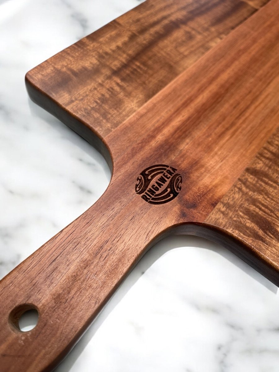 Moko Engraved Serving Board - Revolution Aotearoa