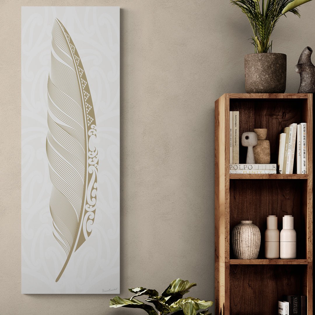 Raukura Canvas Print - AIO - Revolution Aotearoa