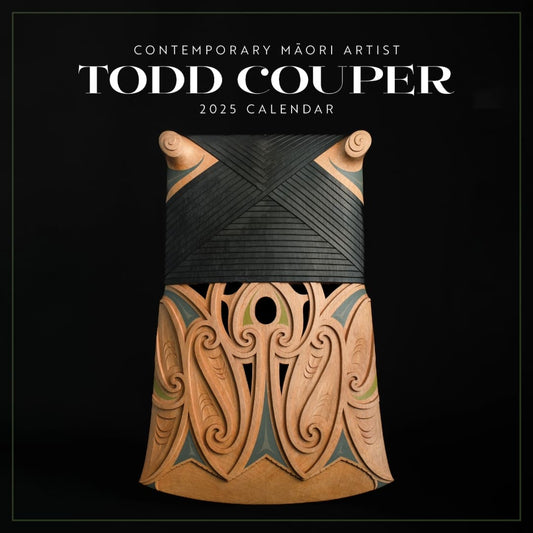 Todd Couper - Contemporary Maori Art 2025 Calendar - Revolution Aotearoa